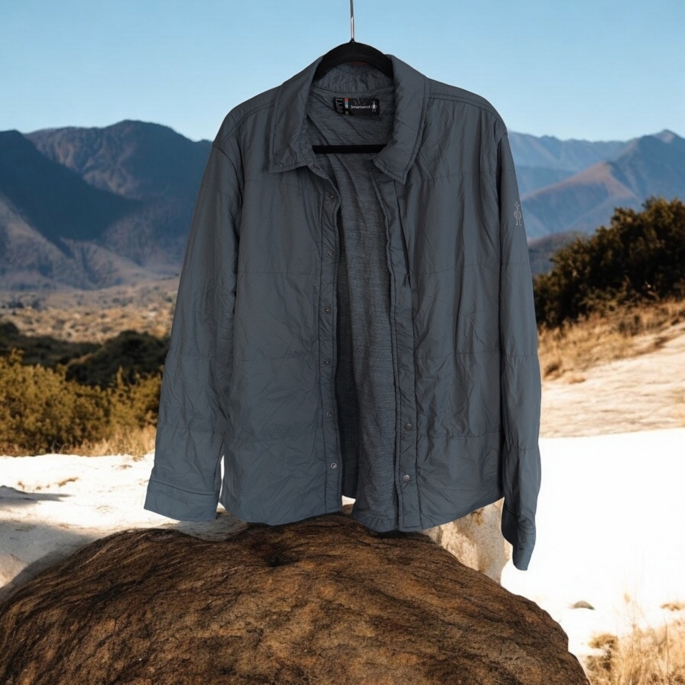 Smartwool Smartloft Shirt Jacket Shacket Merino W… - image 4